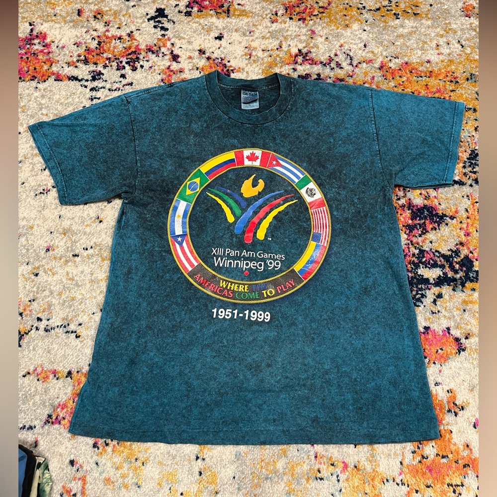 Vintage Pan Am Games Shirt XL